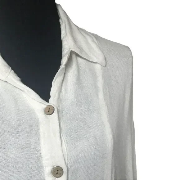 Vintage Havana Sparkle Stripes Tie Front Crop Top N0302 - Picture 4 of 12